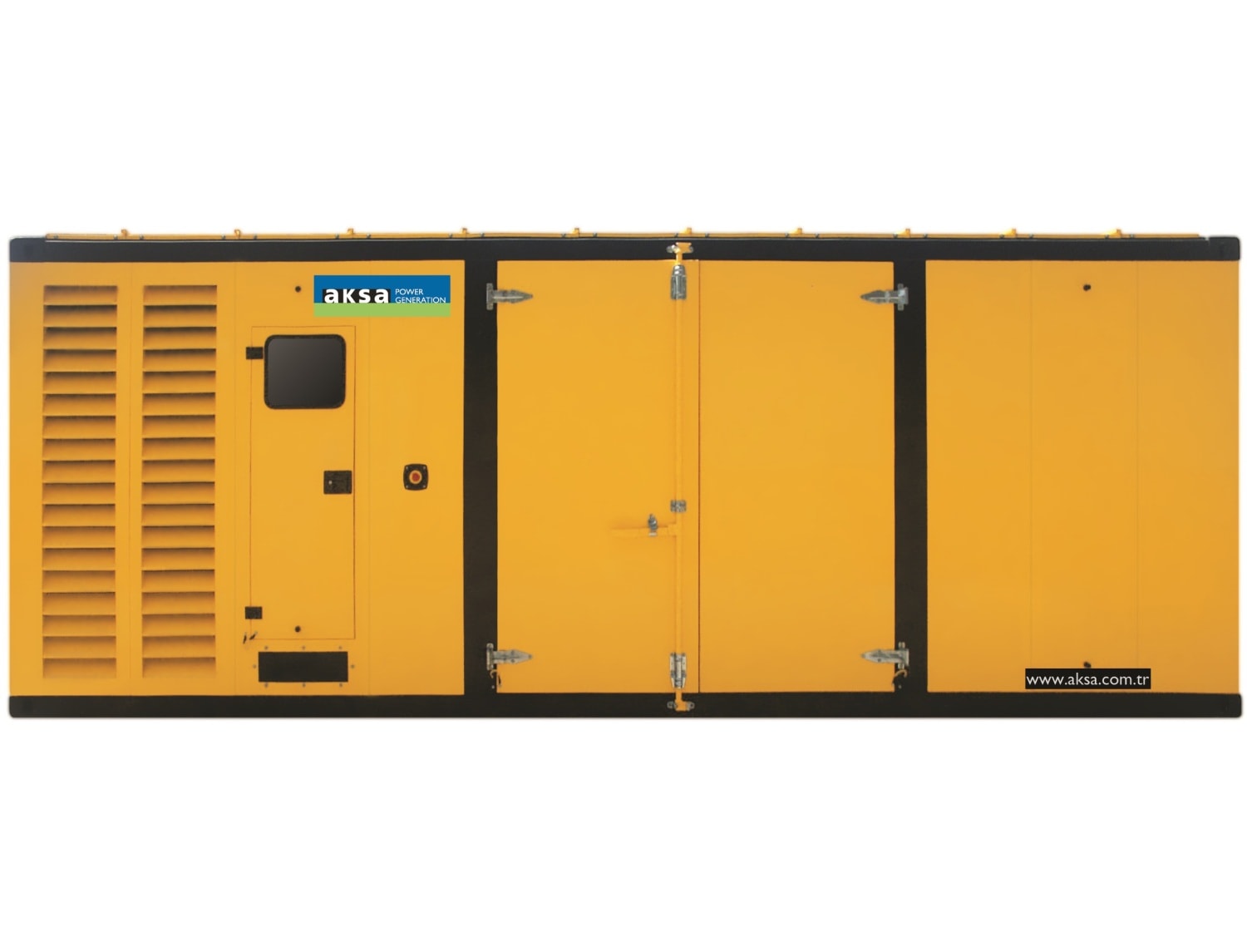 Дизельный генератор Aksa AP 900 в кожухе
