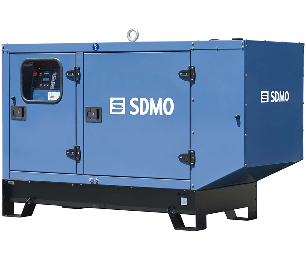 Дизельный генератор SDMO J22K в кожухе с АВР