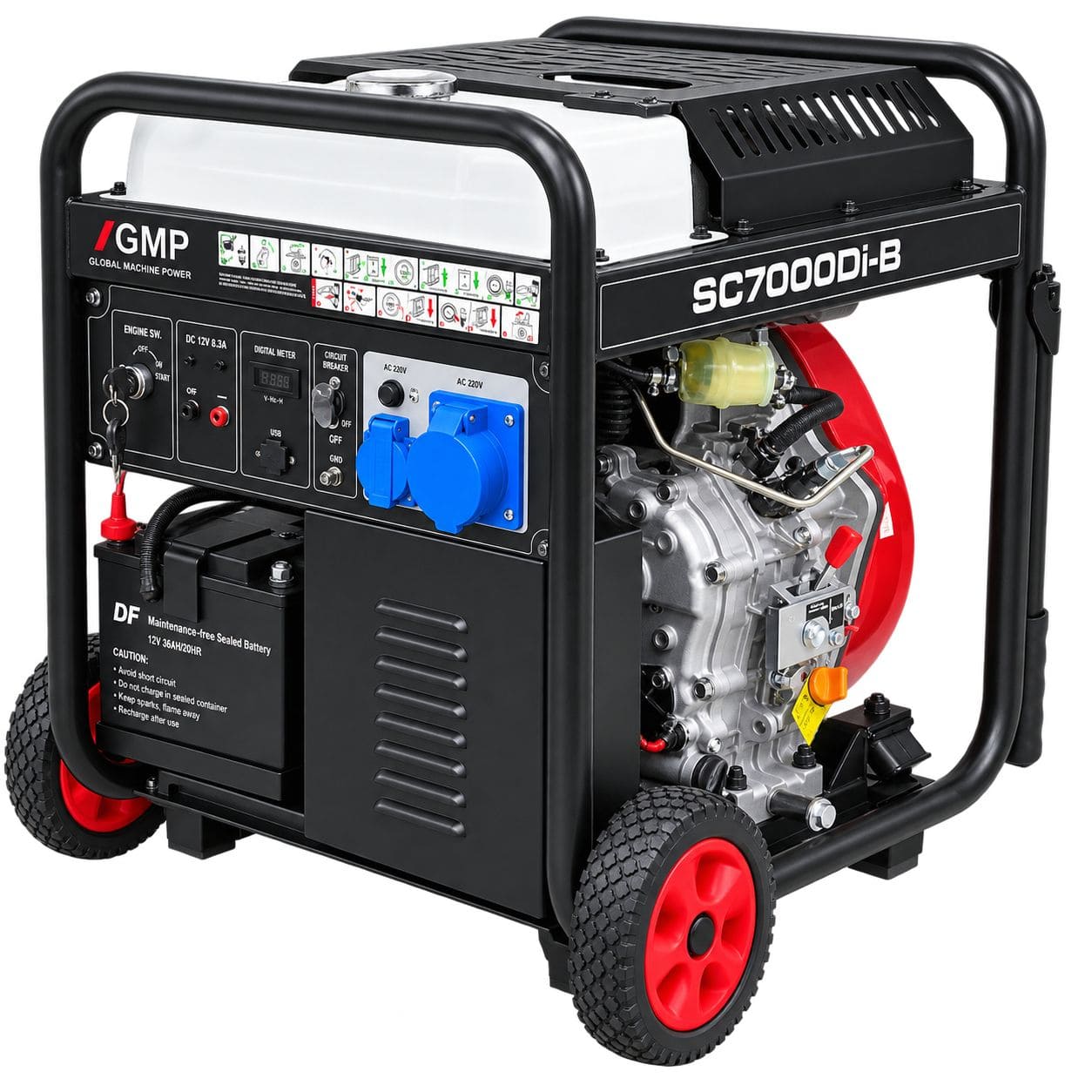 Дизельный генератор GMP SC7000Di-B