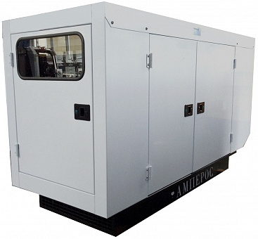 Дизельный генератор АМПЕРОС АД 13-Т400 B в кожухе с АВР