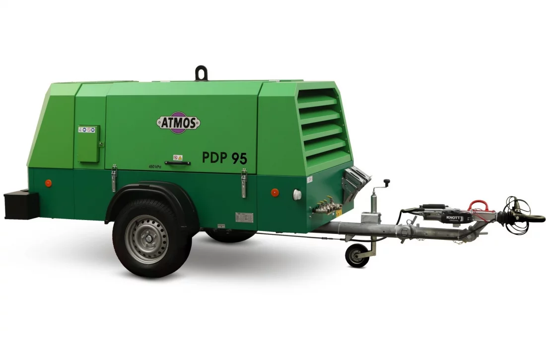 Дизельный компрессор Atmos PDP 95 7 регул с тормозом