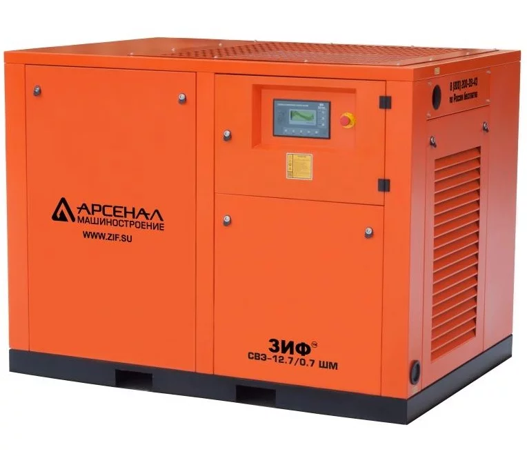 Винтовой компрессор ЗИФ СВЭ 29,3/0,4 ШМН