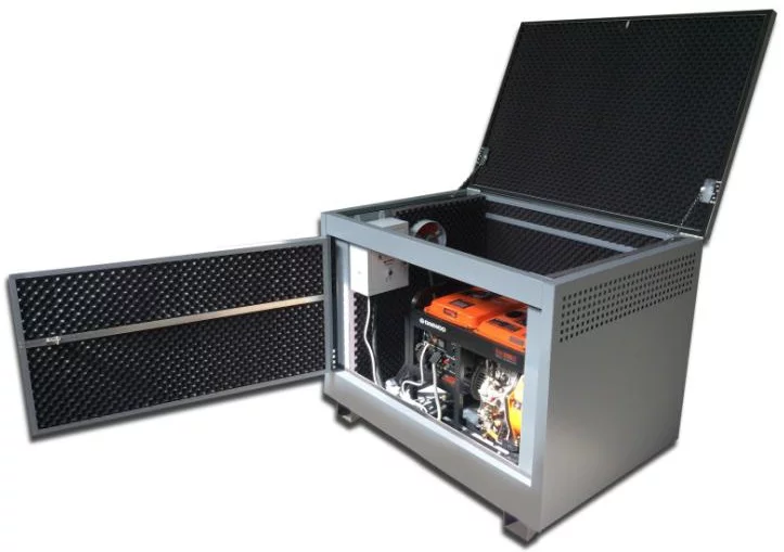 Бензиновый генератор RID RS 6000 PE в контейнере с АВР