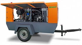 Дизельный компрессор Denair DACY-15/8 (на шасси) — фото 3