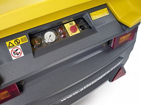 Дизельный компрессор Atlas Copco XAS 97 DD на шасси — фото 7