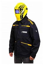 Маска сварщика КЕДР (В РАЗОБР.ВИДЕ) "К-304 PRO", жёлтая — фото 7