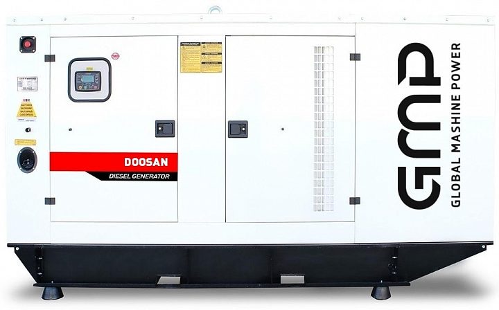Дизельный генератор Doosan GMP 170DM в кожухе