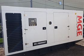 Дизельный генератор Doosan MGE 600-Т400 в кожухе с АВР — фото 5
