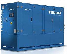 Газовый генератор Tedom Quanto D770 в кожухе — фото 1