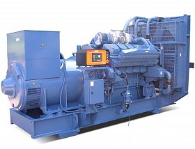 Дизельный генератор Mitsubishi MGE АД1000-T400 с АВР — фото 1