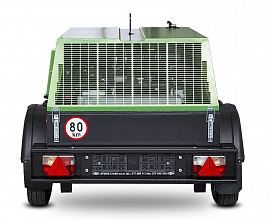 Дизельный компрессор Atmos PDP 28 10 регул с тормозом — фото 7