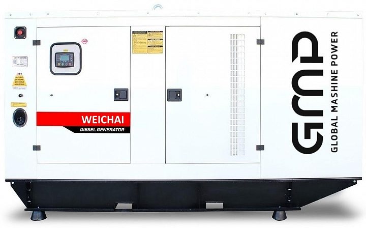 Дизельный генератор Weichai GMP 220WA в кожухе