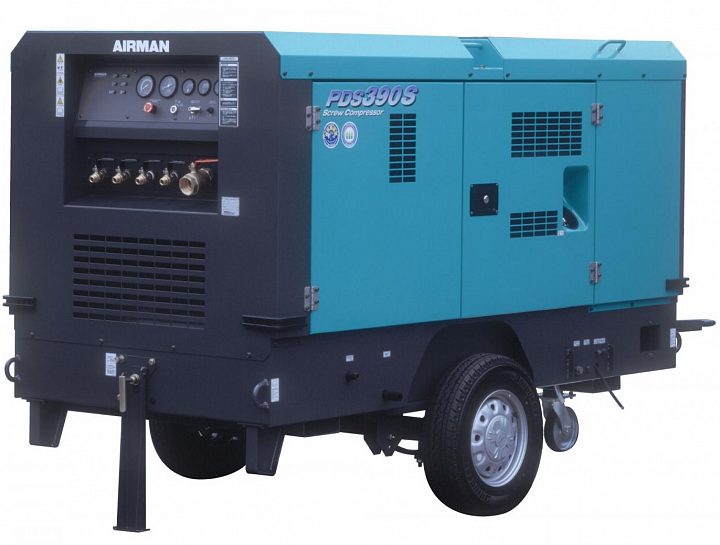 Дизельный компрессор Airman PDS390SC-W